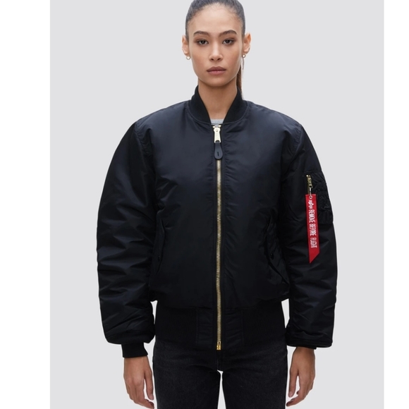 NWOT Alpha Industries Flight Jacket - Picture 4 of 4